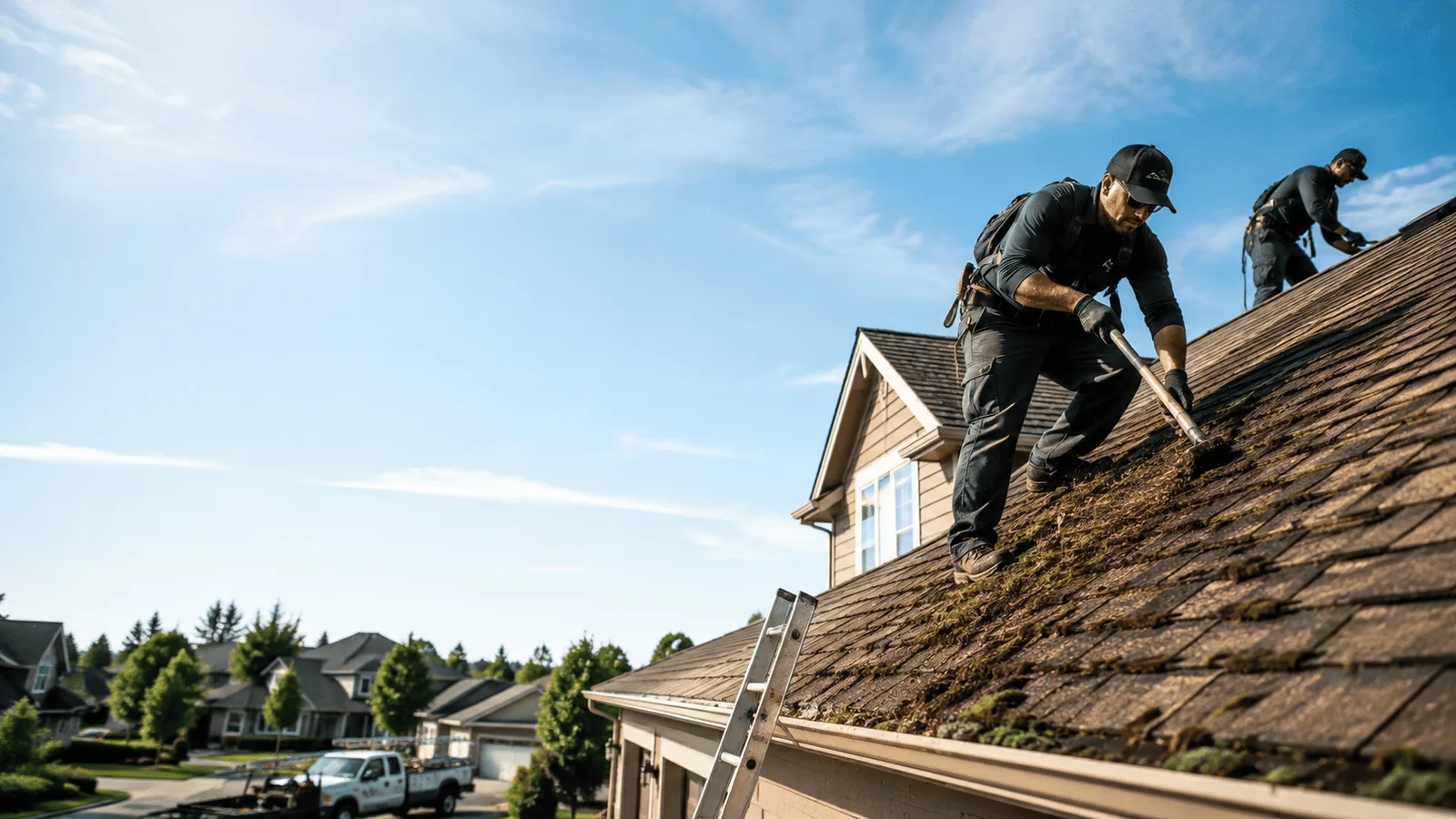 Roof Moss Removal in Clear Lake, MN near me